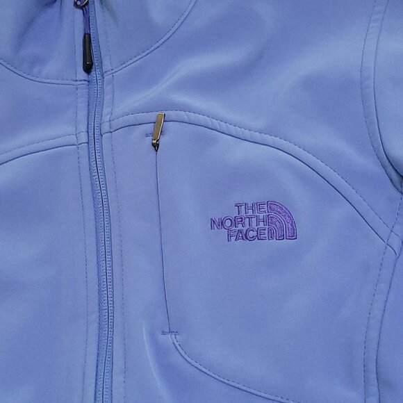 The North Face Womens Medium Softshell Jacket Light Blue - Picture 6 of 16